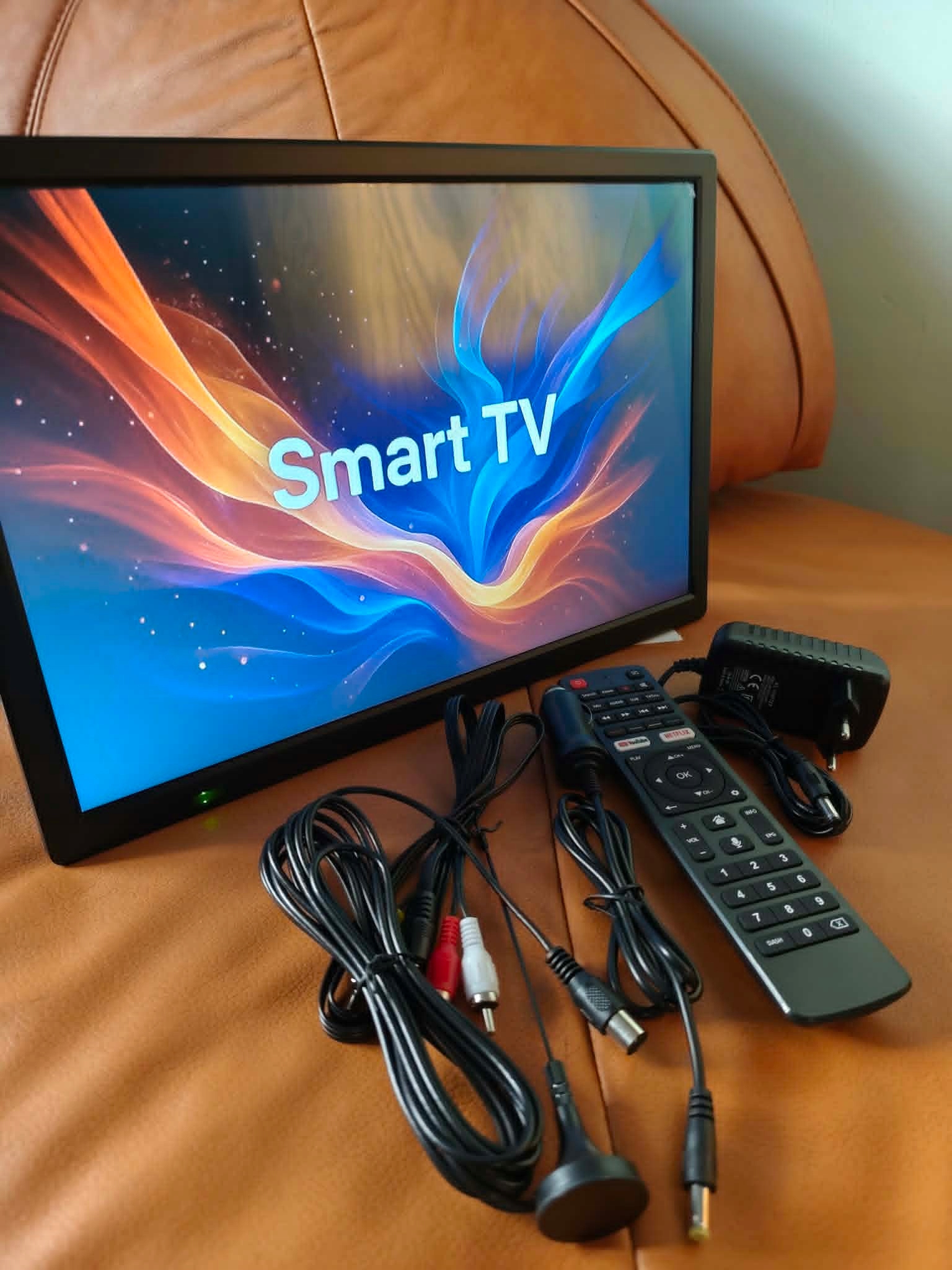 Smart Tv DVB16T YouTube Netflix Google Tv H.265 Hevc 15,4"Full Hd