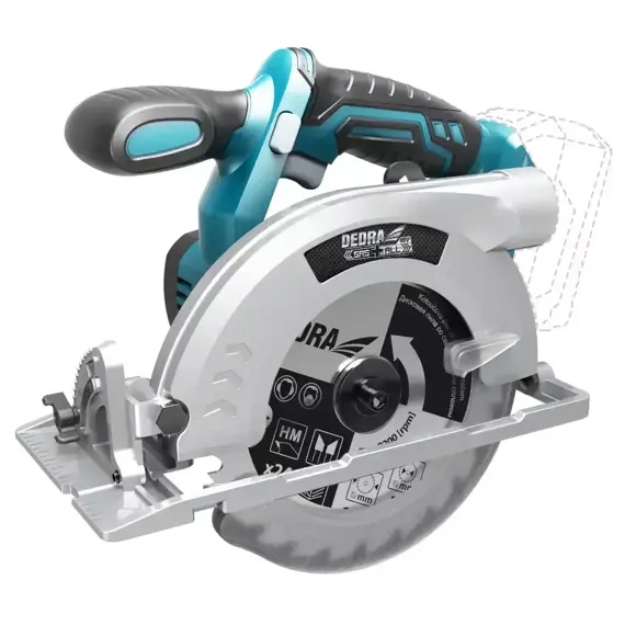 Dedra aku okružní pila 18V, prořez 55mm, kotouč 165*20mm, bez baterie, DED7