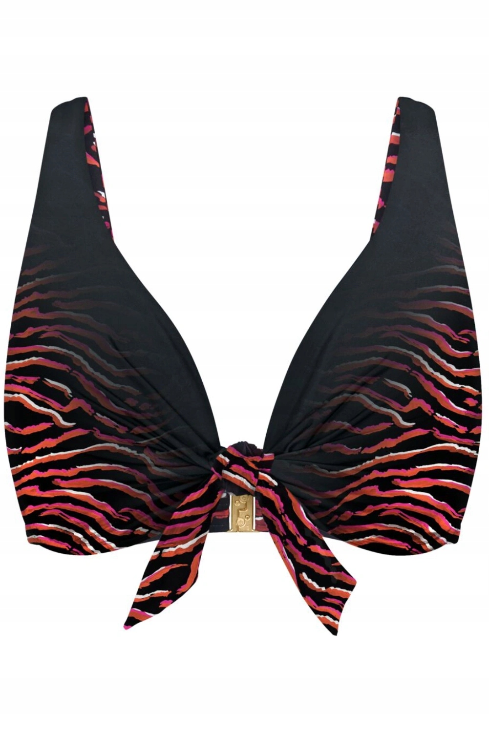 Plavkový kostým Měkký horní díl s kosticí Triumph Summer Wild W Černý 38E