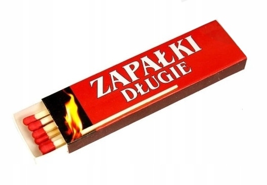 

Zapałki xxl 9cm Długie 15szt