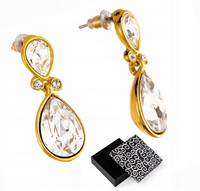 

Kolczyki Kryształowe Swarovski Colibra Antyalergic