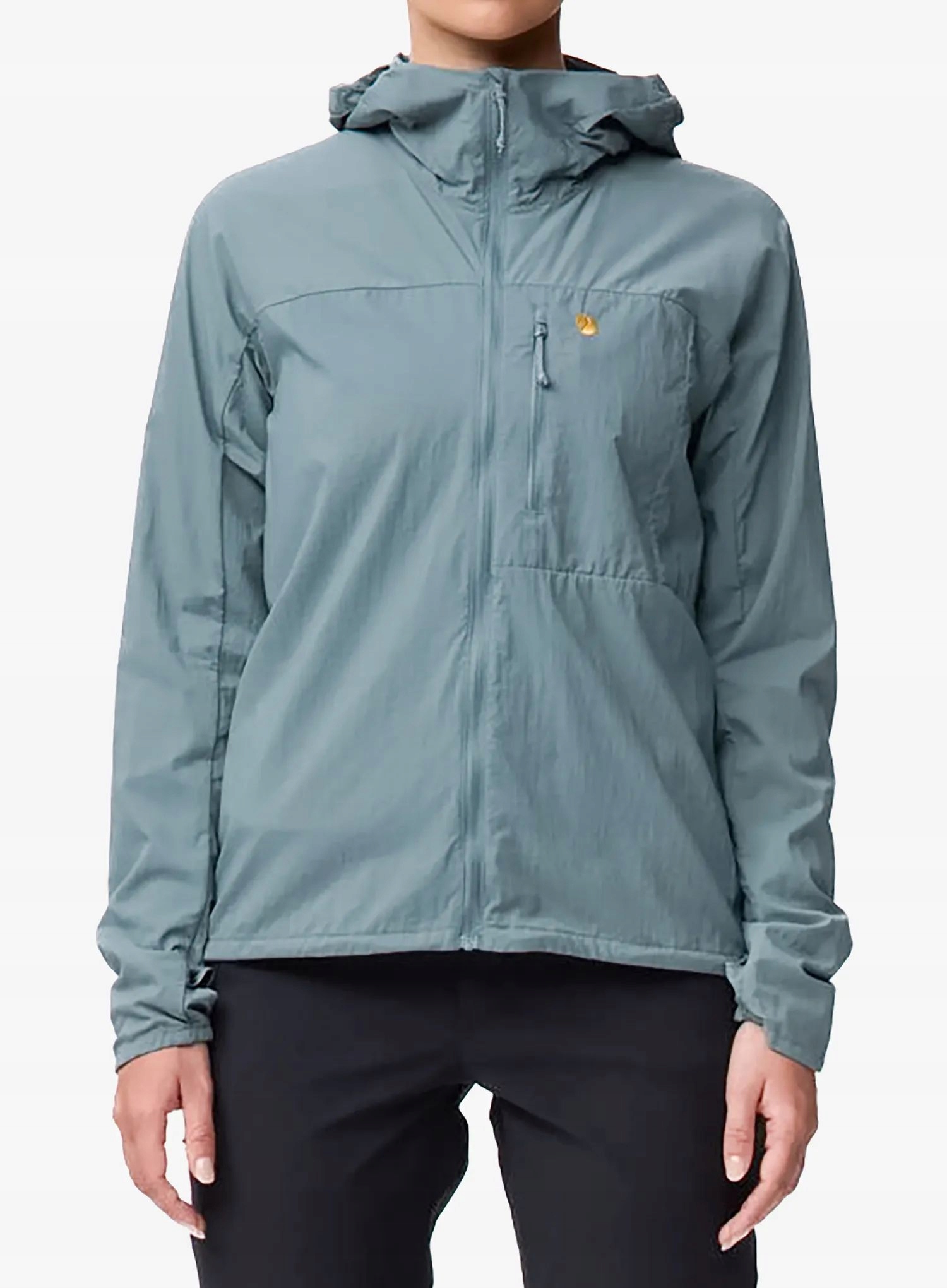 Kurtka przeciwwiatrowa damska Fjallraven Bergtagen Windshell nimb. blue M