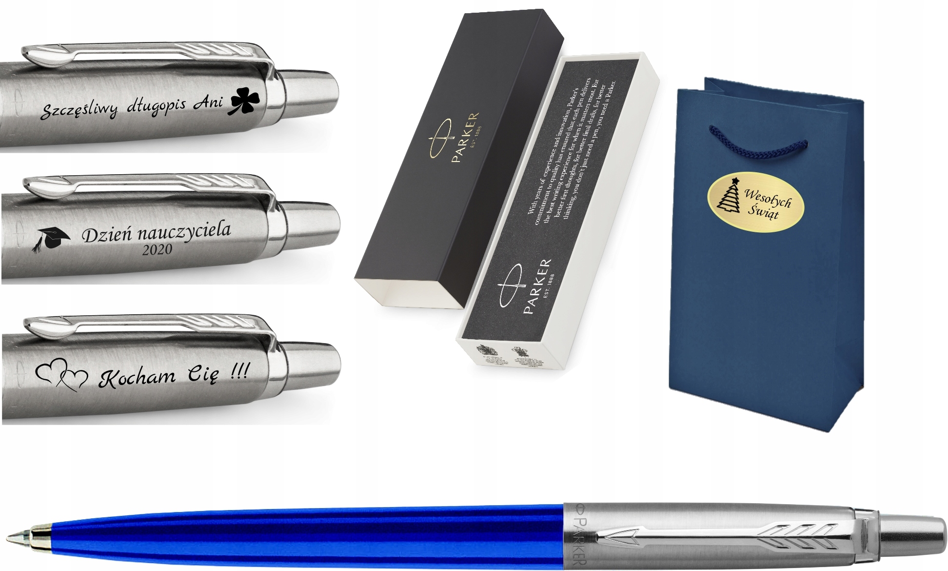 

Parker Długopis Jotter Kolor Niebieski Grawer