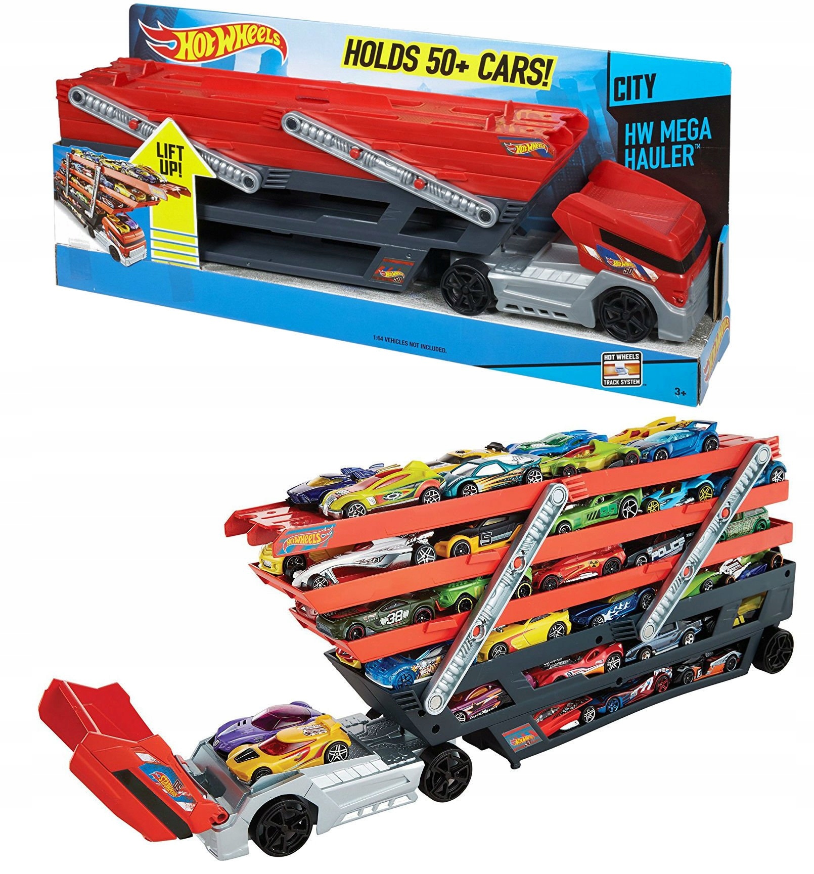 

Hot Wheels City Mega Transporter 2W1 Laweta CKC09