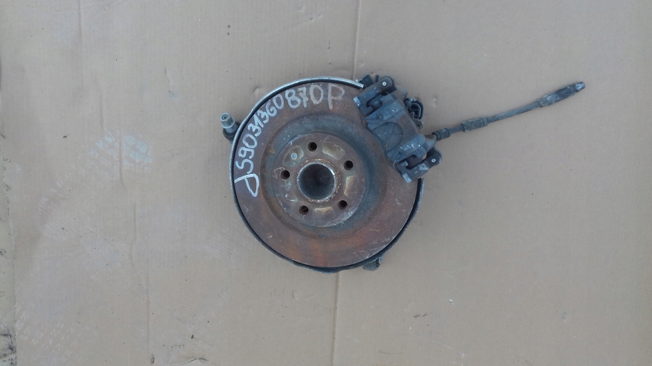 volvo S90 II поворотный кулак