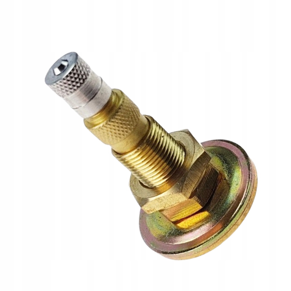 Zawór wentyl ciągnikowy do dętek skręcany SP-7 Kod producenta ZAWORY CIĄGNIKOWE TRAKTOR SP7 NAKRĘTKA