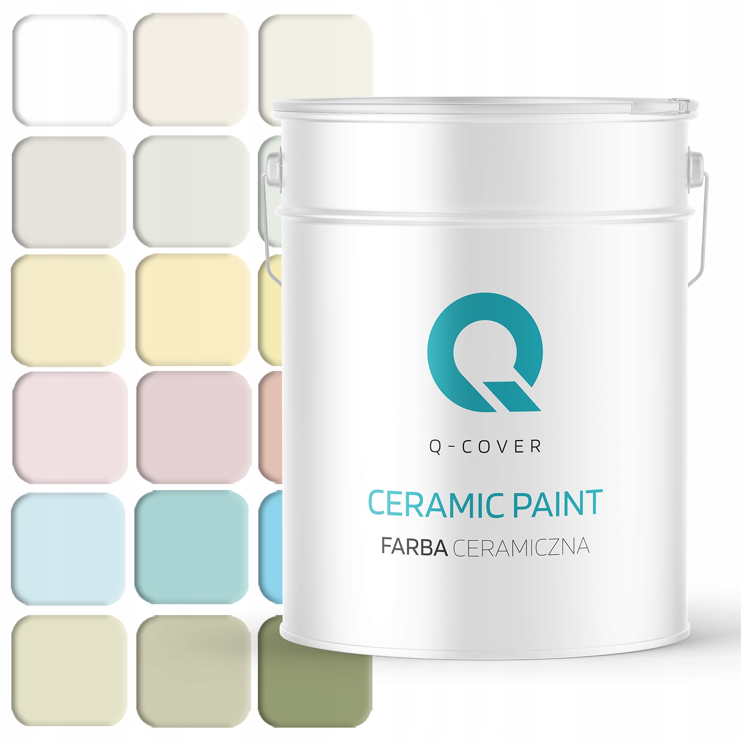 Keramická Farba Na Steny Keramika 16 Farieb 10 L Hlboká Matná Umývateľná