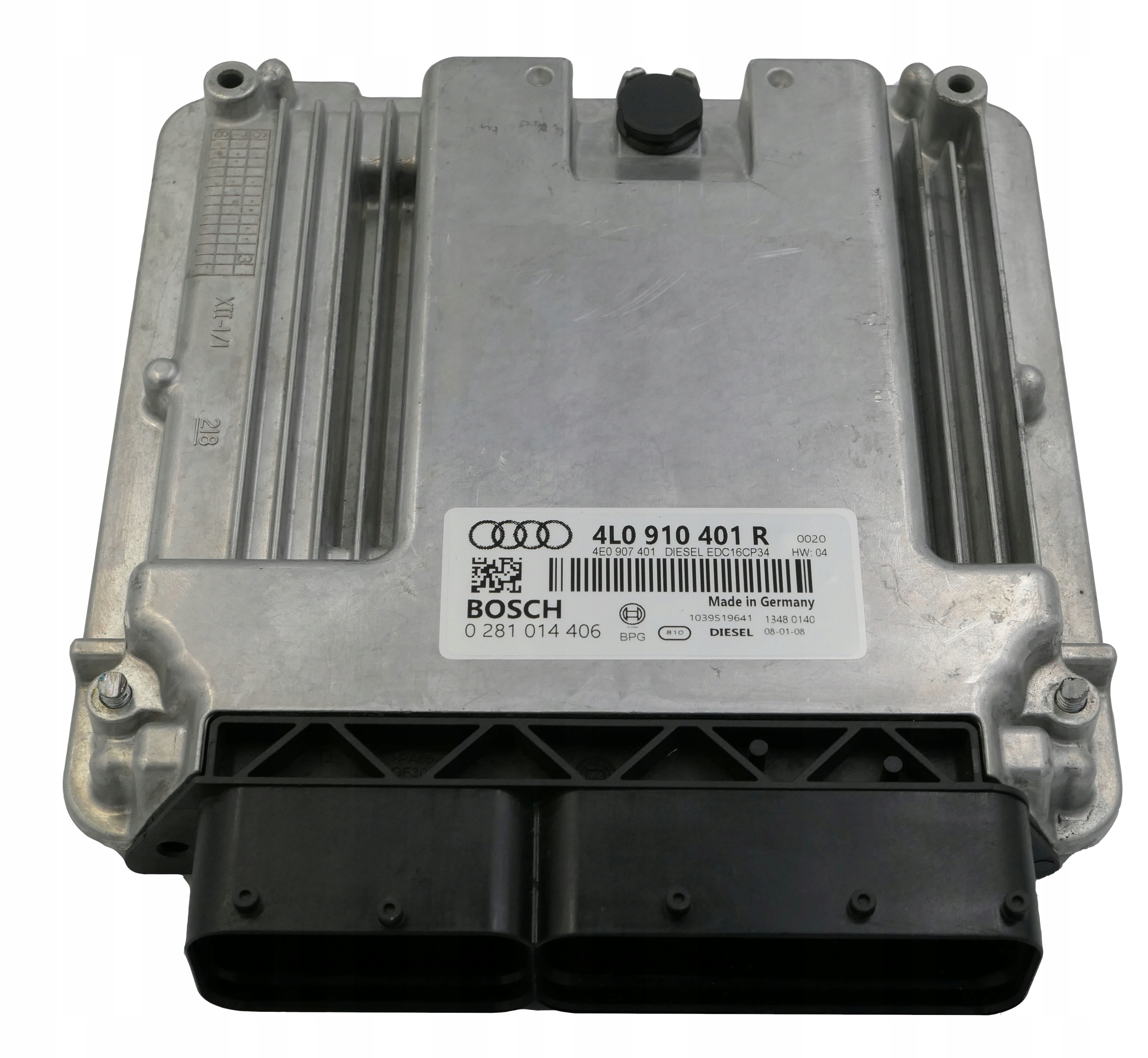 KOMPUTER AUDI Q7 3.0 TDI 0281014406 4L0910401R + PROGRAMOWANIE