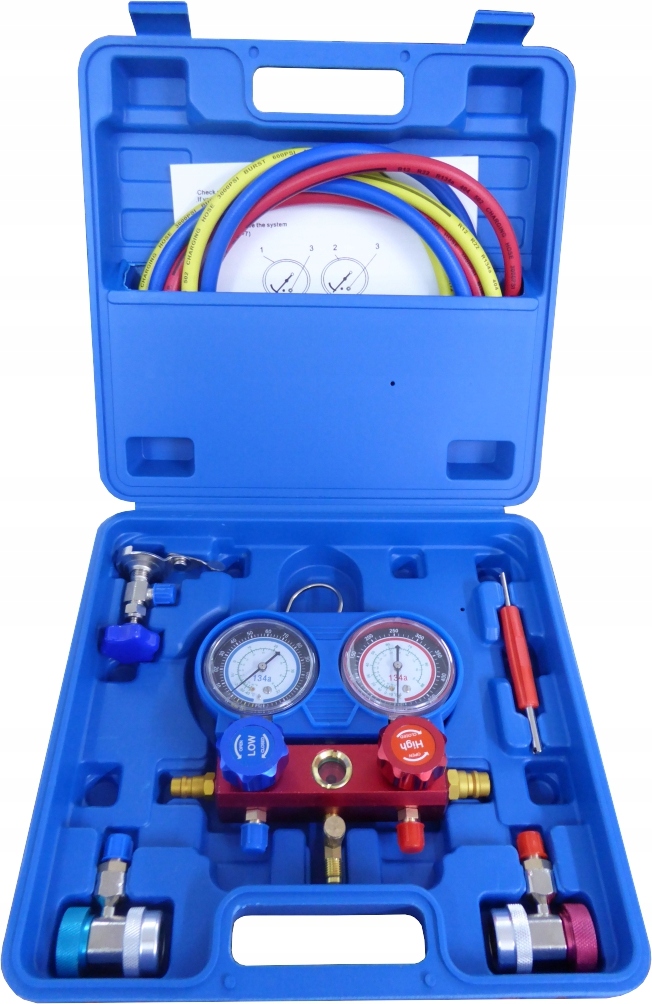 TESTER NAPELNIANIA DO KLIMATYZACJI MIERNIK ZESTAW Producent code L1011