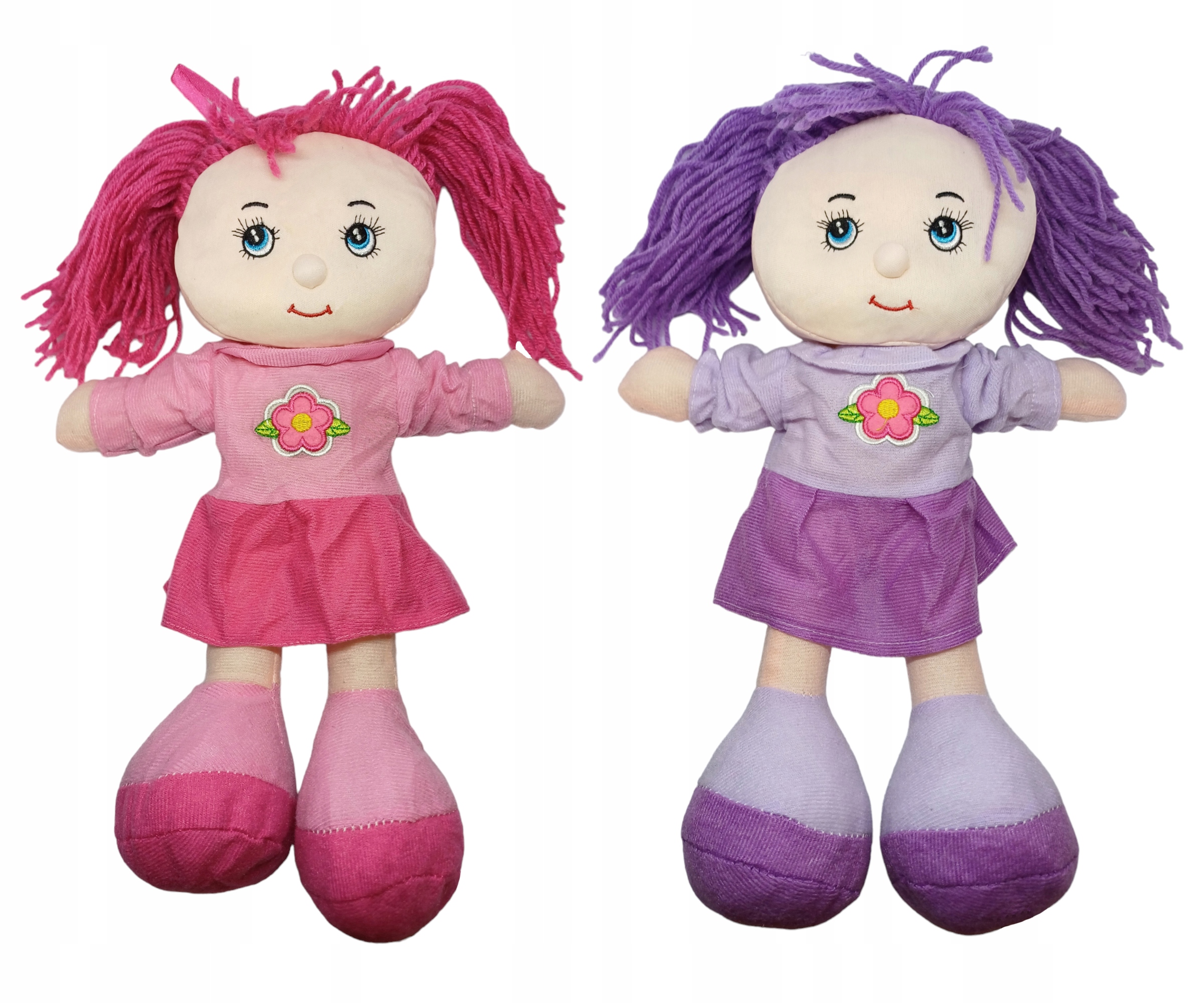 DUŻA LALKA SZMACIANA PRZYTULANKA LALA ZABAWKA ZUZIA