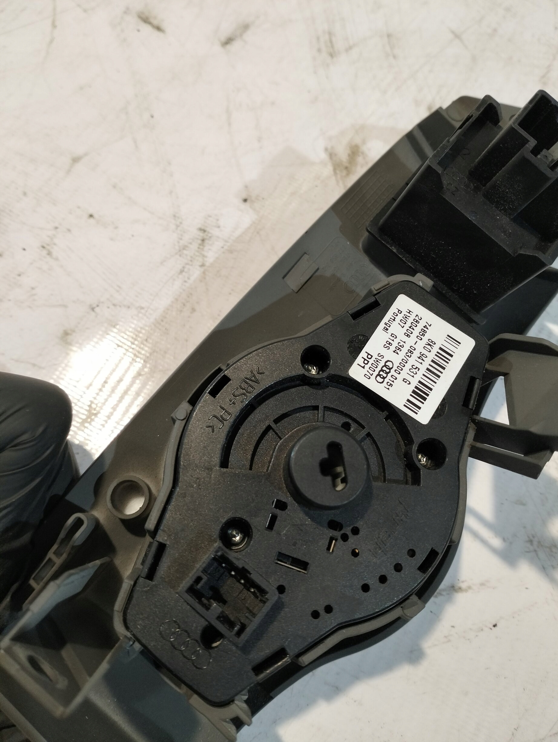 light switch AUDI A5 anglik 8K0941531G
