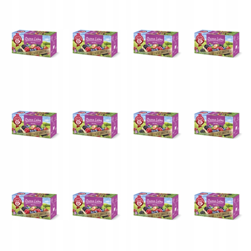 Ovocný čaj Teekanne Svět ovoce Lesní ovoce 20 sáčků x 2,50 g X12