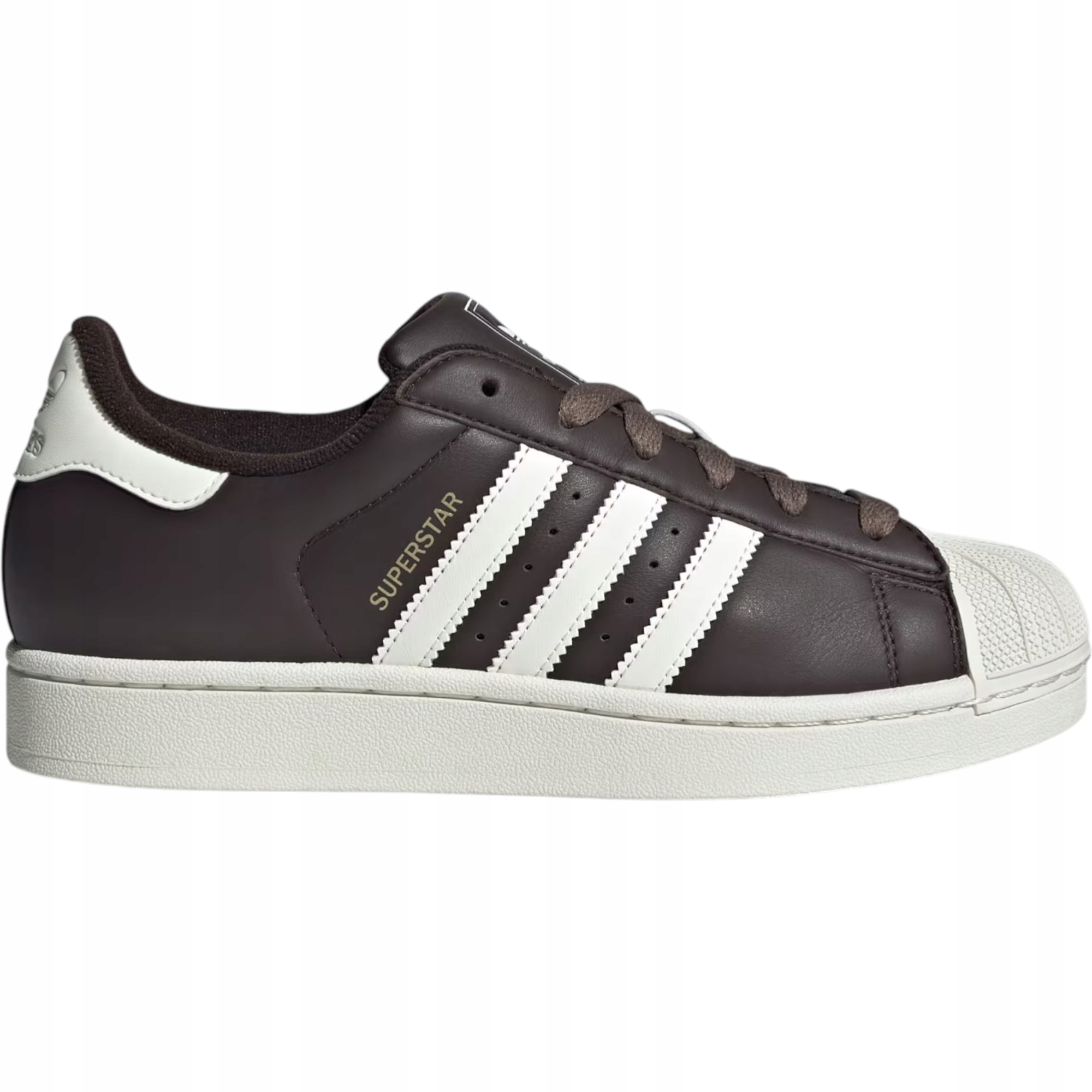 Unisexové boty Adidas Superstar II IH4146 hnědé kožené streetwear 38