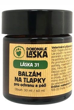 Láska 31 Balzám na tlapky pro ochranu a péči 30ml