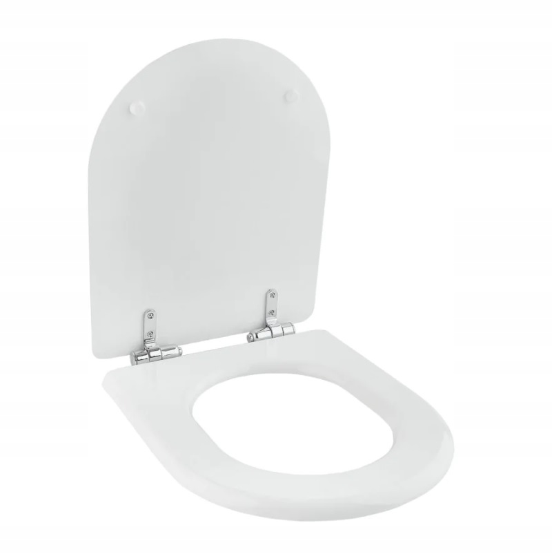 Wc Sedátko Mdf Bílá Pomalu Padající Easy Close Odnímatelné Easy Release