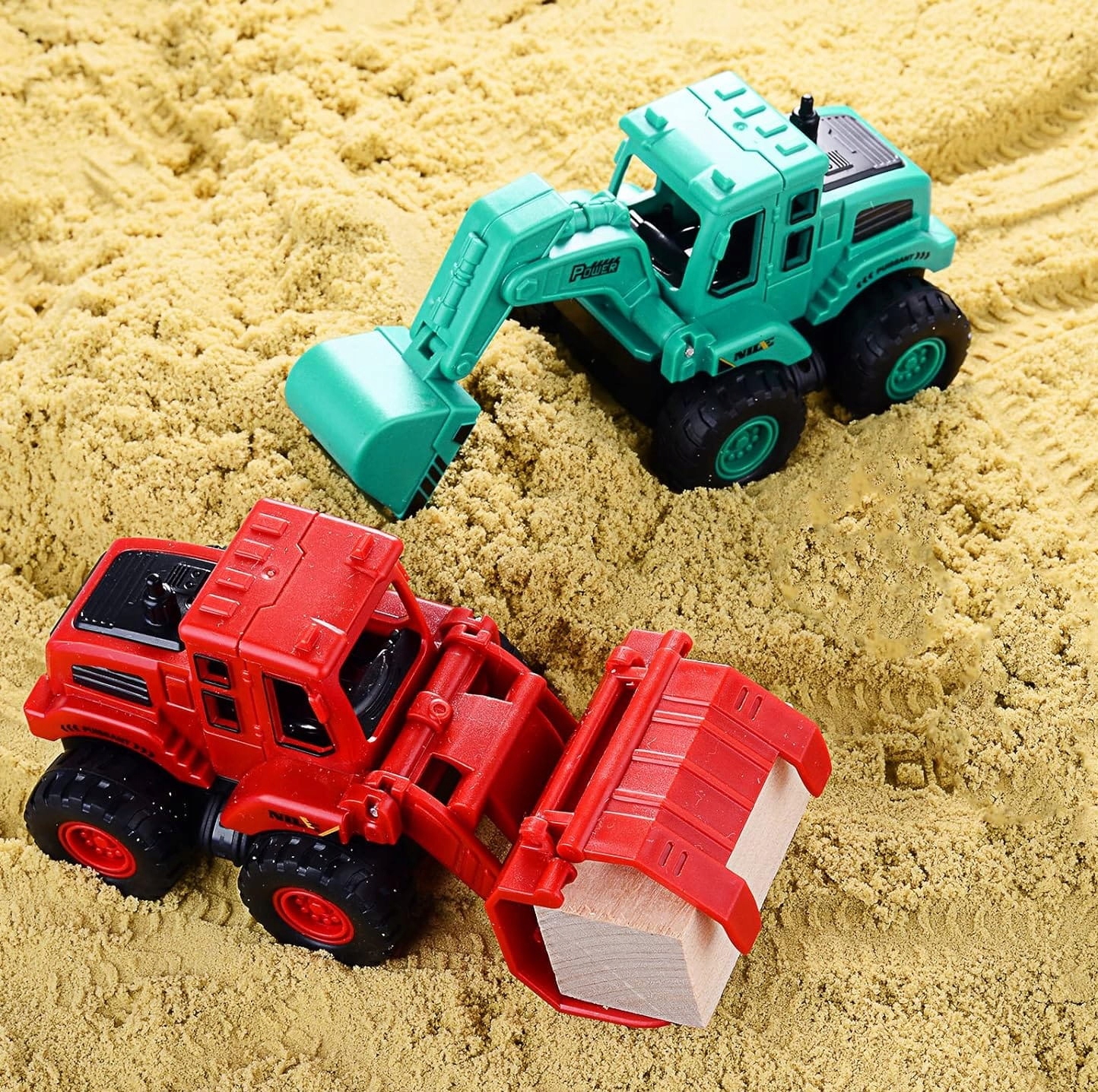 AUTKO BUDOWA NAPĘD FRYKCYJNY KOLOROWE WZORY KOPARKA WALEC Kod producenta 4 wzory