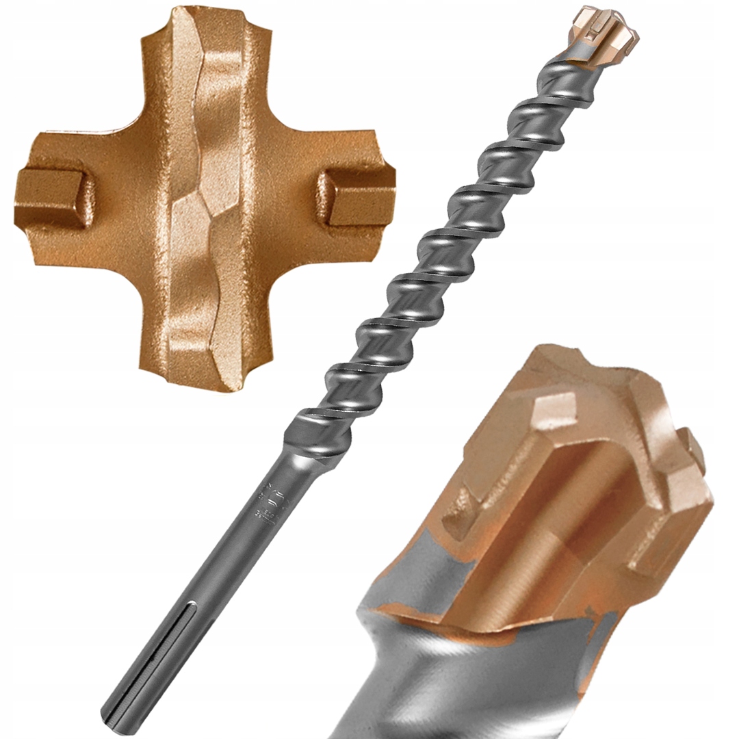 

Wiertło do betonu 16x940mm Sds Max 4 widie HiKOKI