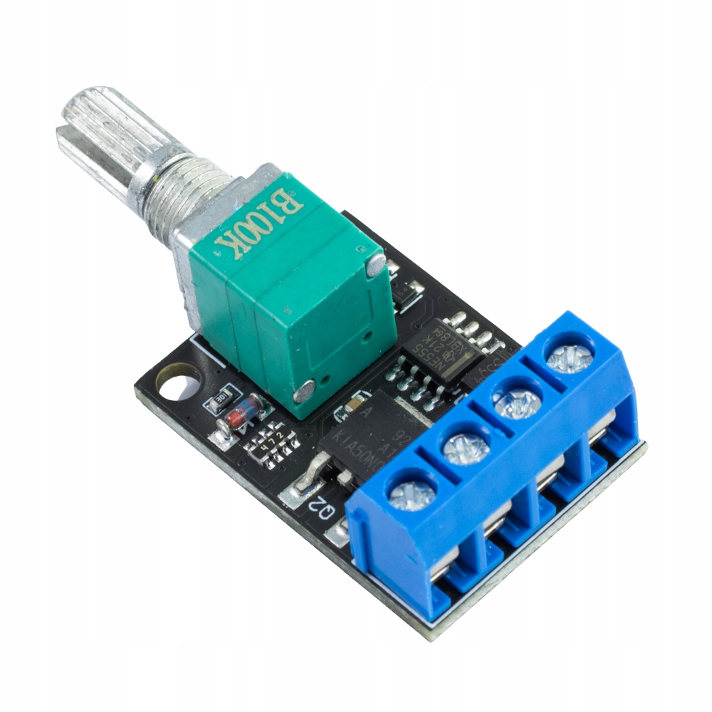 Kontroler obrotów PWM silnika DC 10A - Potencjometr Regulator Model PWM silnika DC 10A