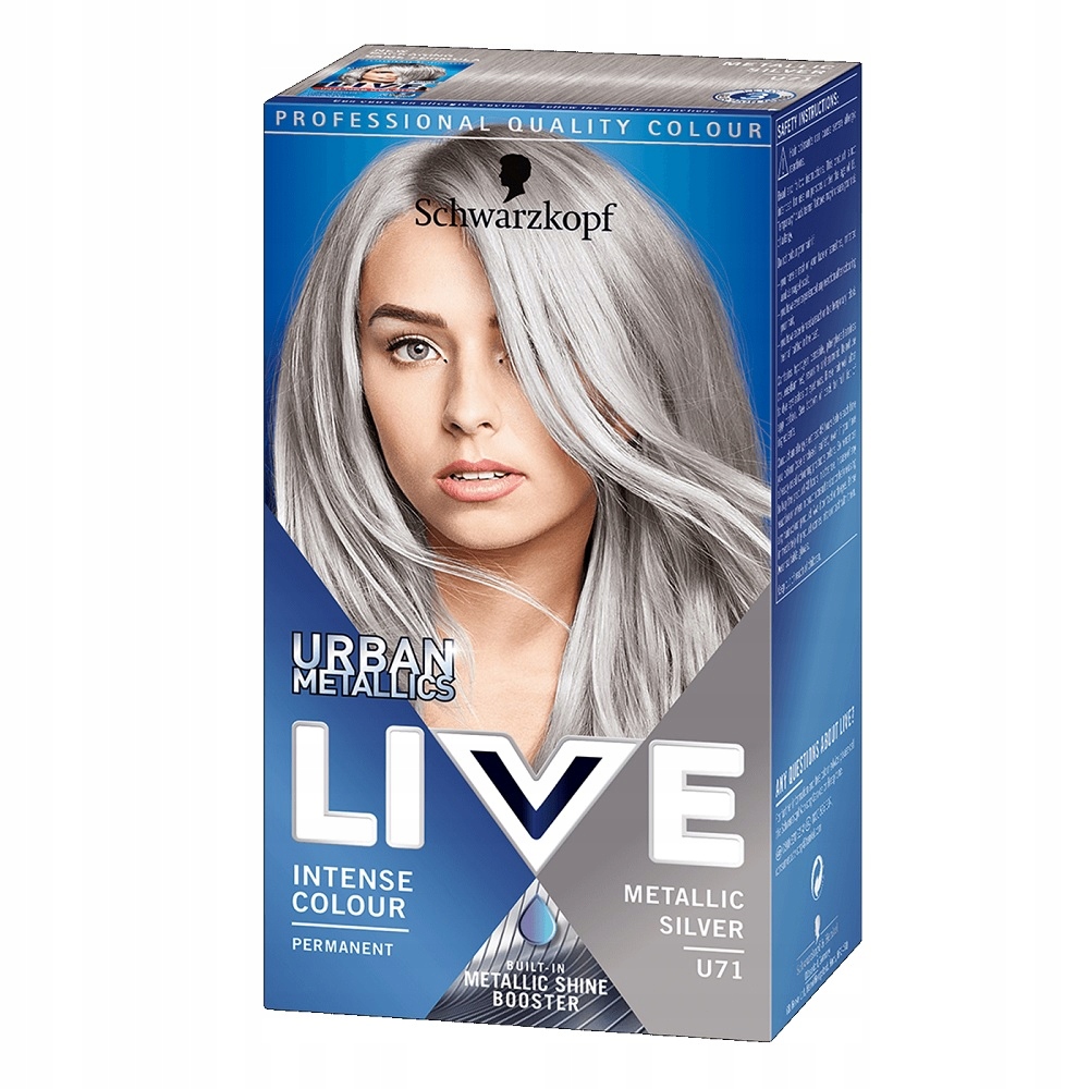 

Schwarzkopf LiveUrban farba do włosów U71 Silver