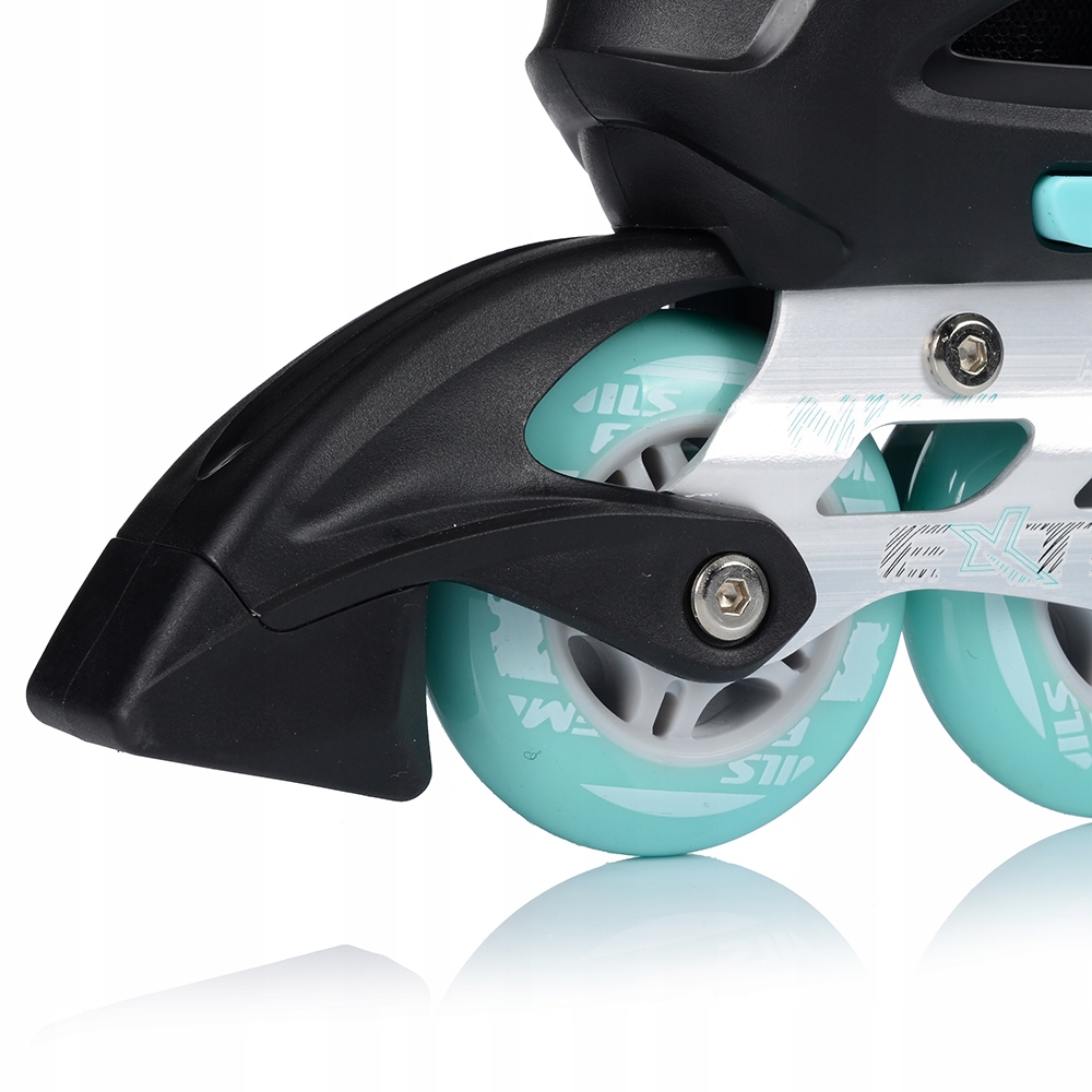 ROLKI REGULOWANE DAMSKIE KAUCZUKOWE KOŁA ABEC-9 Rozmiar 39-42