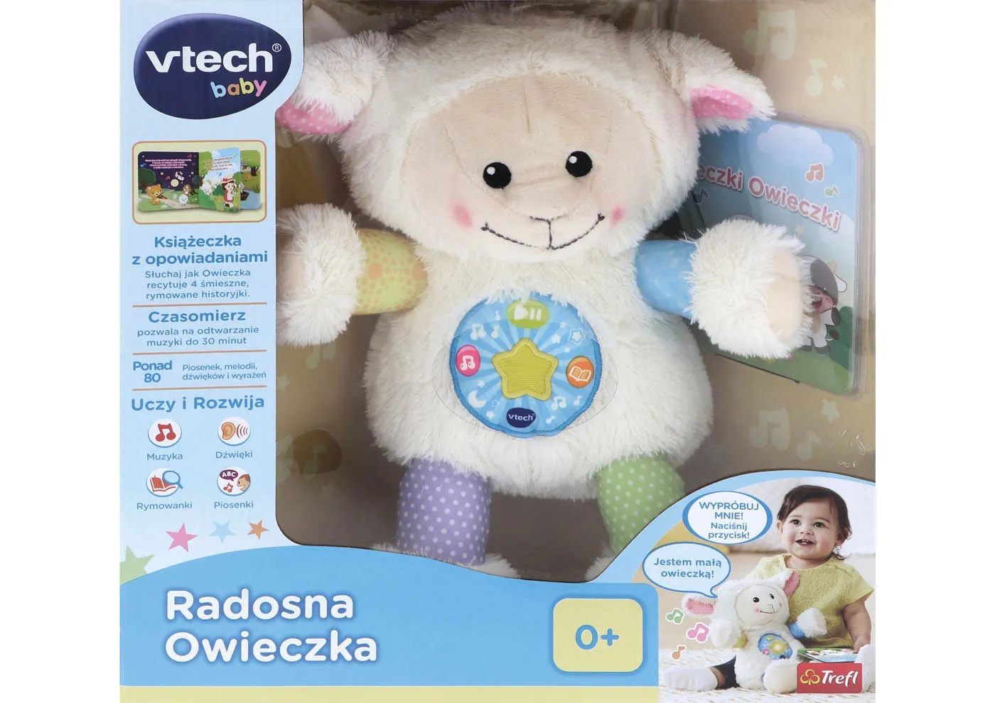 Mon mouton comptines câlines - Peluche interactive - VTech