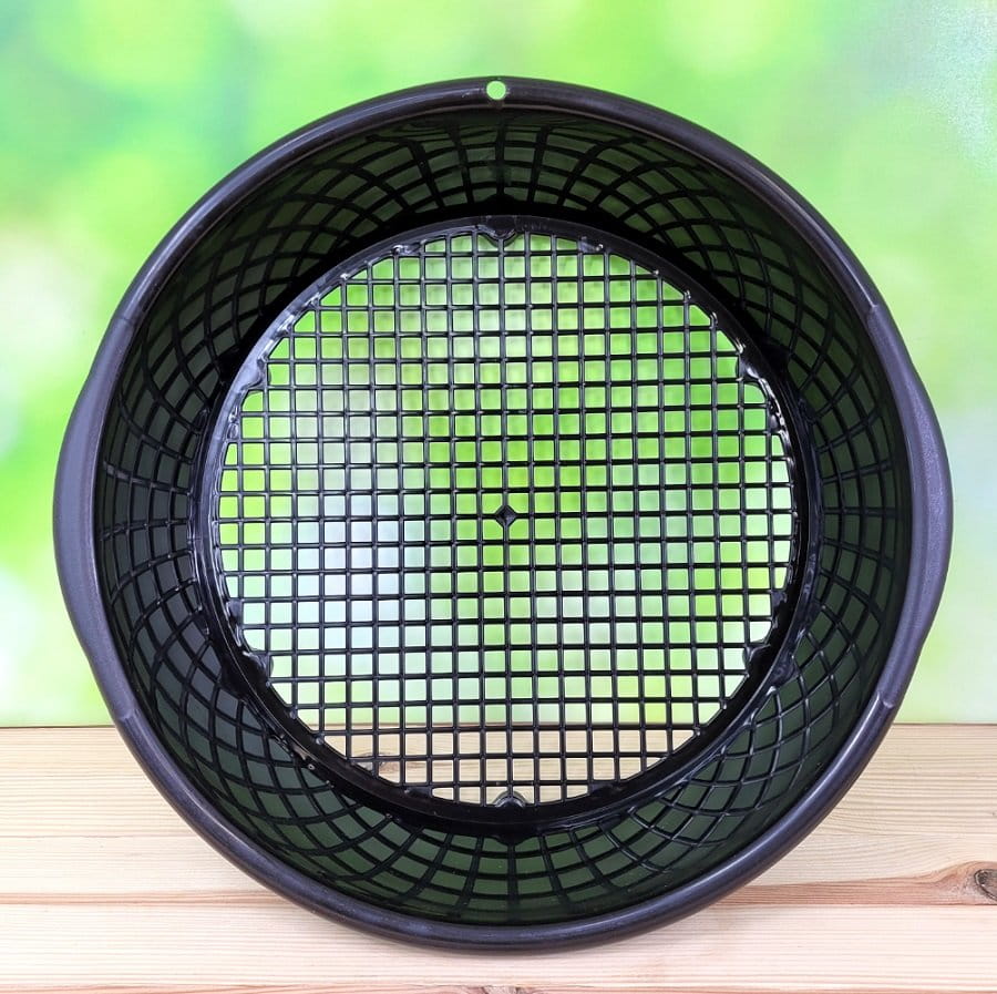 SITO OGRODNICZE OKRĄGŁE - sitko do przesiewania ziemi, piasku, kompostu Kod producenta ISIO370M