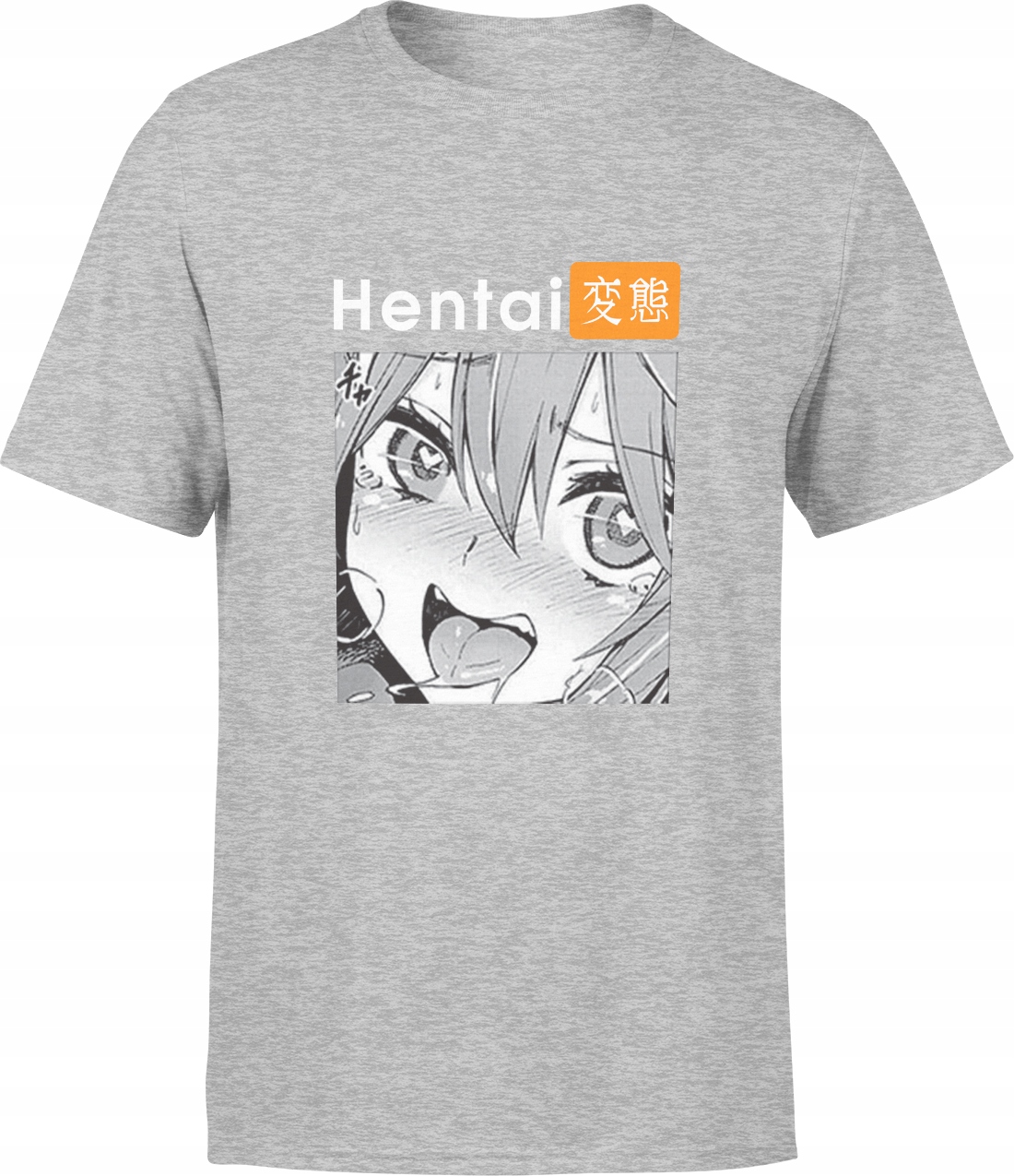 

Koszulka Hentai Męska Anime Manga Z Nadrukiem XL