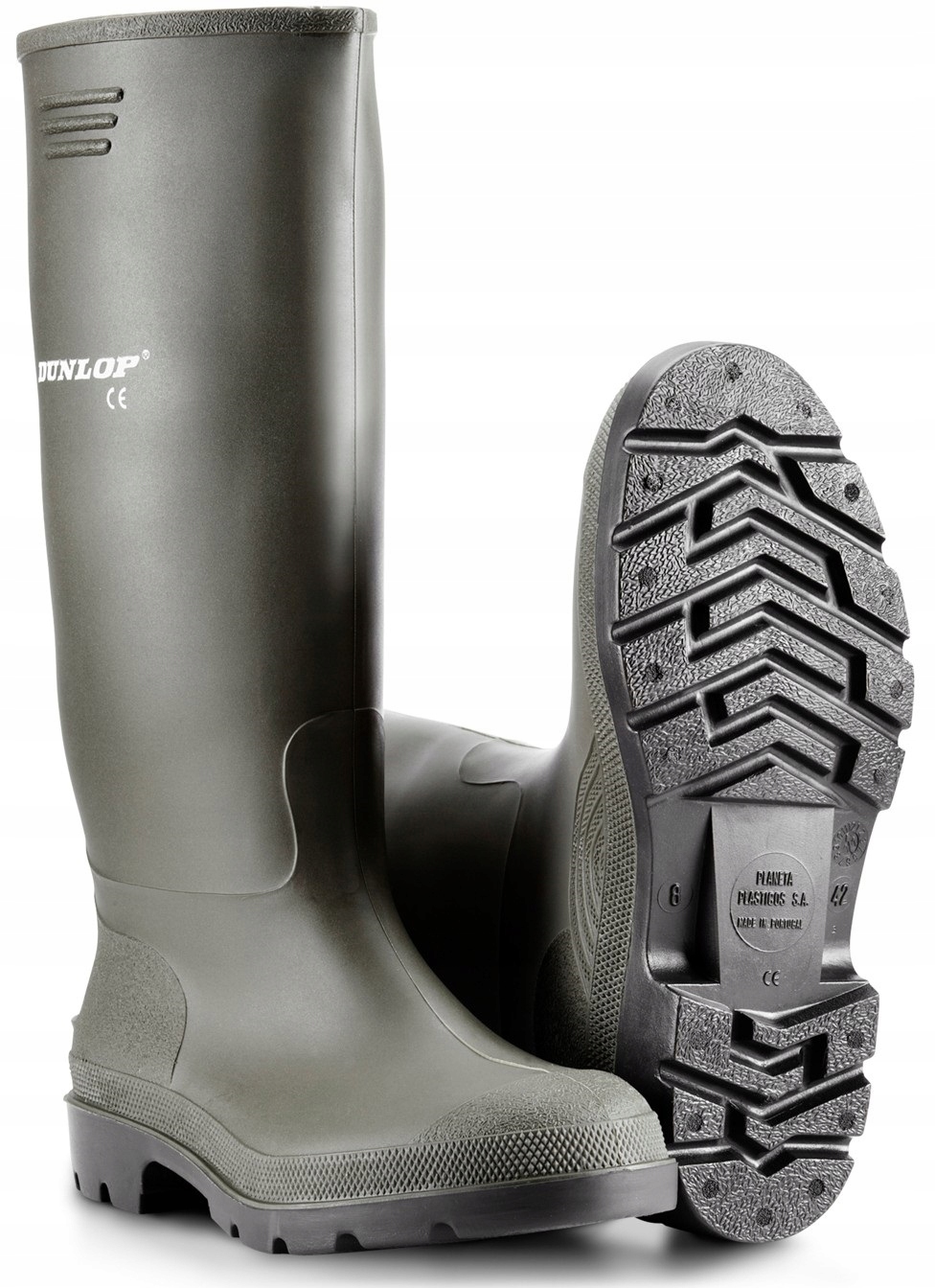 DUNLOP Kalosze Oryginał Pricemastor Wysoki Gumiaki Model Pricemaster Wellington Boots