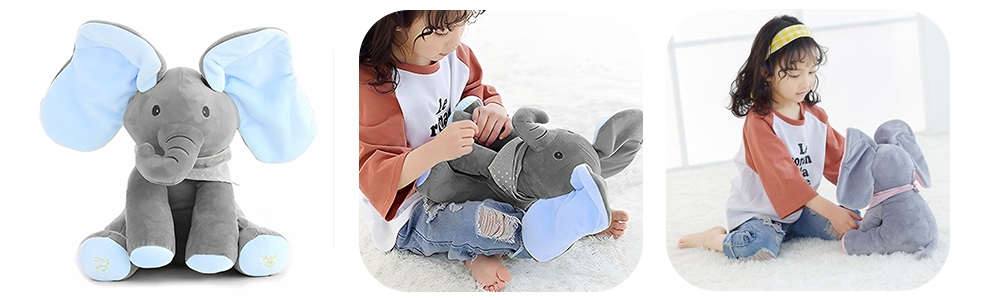 SŁONIK ŚPIEWAJĄCY MASKOTKA AKUKU INTERAKTYWNY SŁOŃ Płeć chłopcy dziewczynki