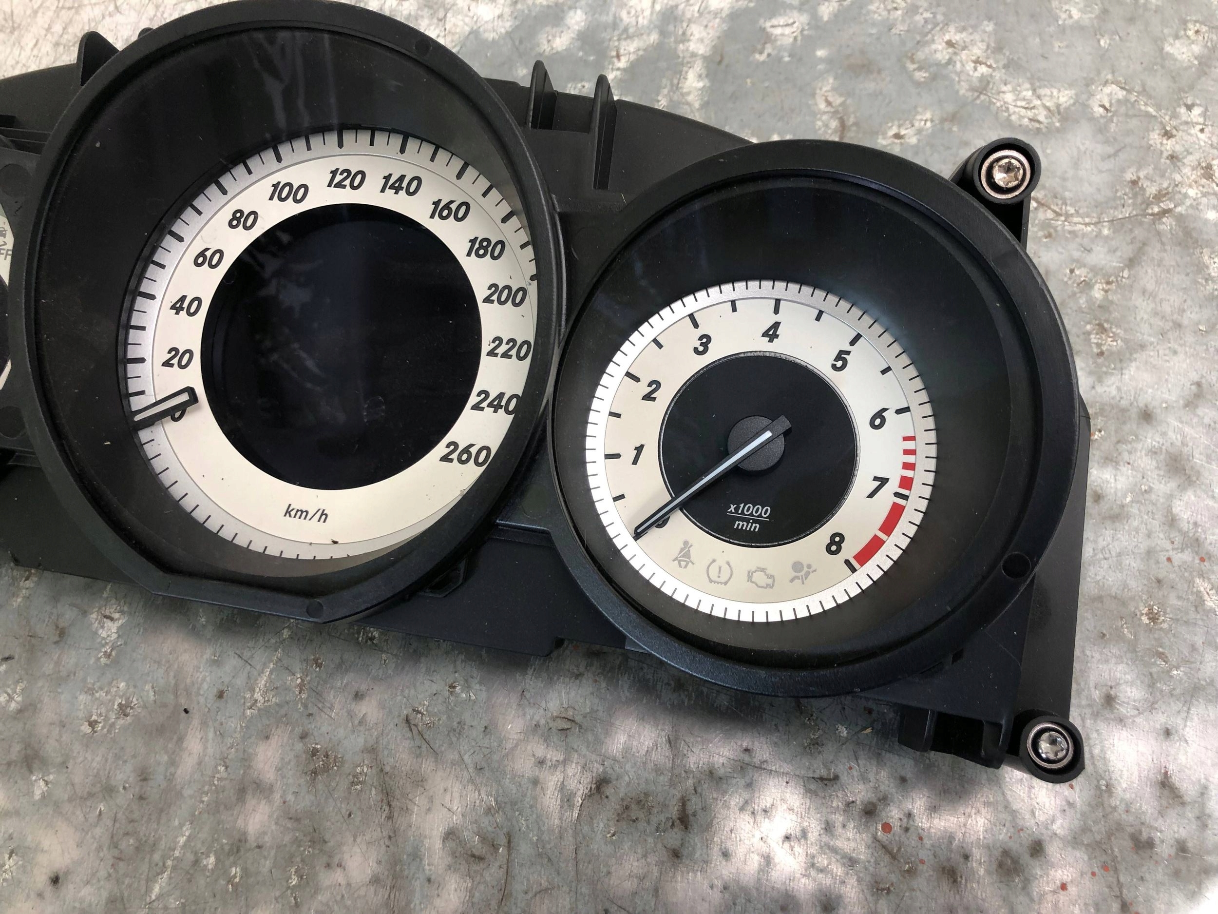 dials dials MERCEDES CLS C218 W218 A2189001707