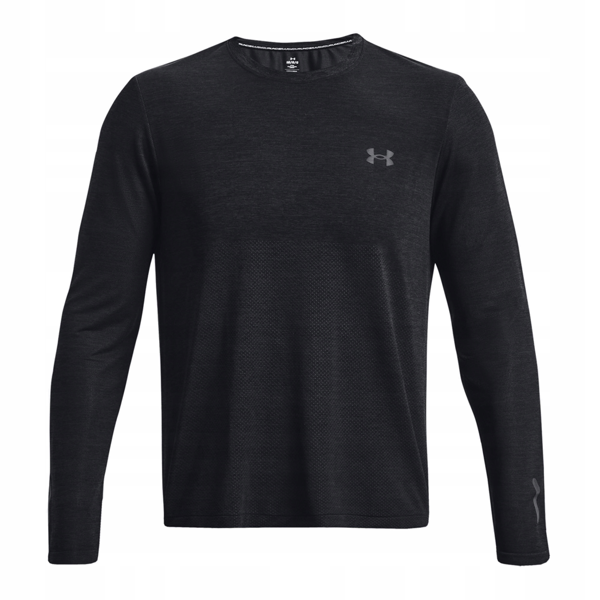 Koszulka do biegania męska Under Armour czarna XL