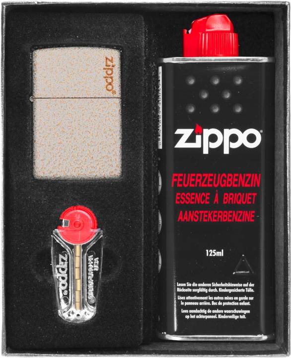 Sada Zippo Zapalovač Mercury Glass Logo Dárková sada No1