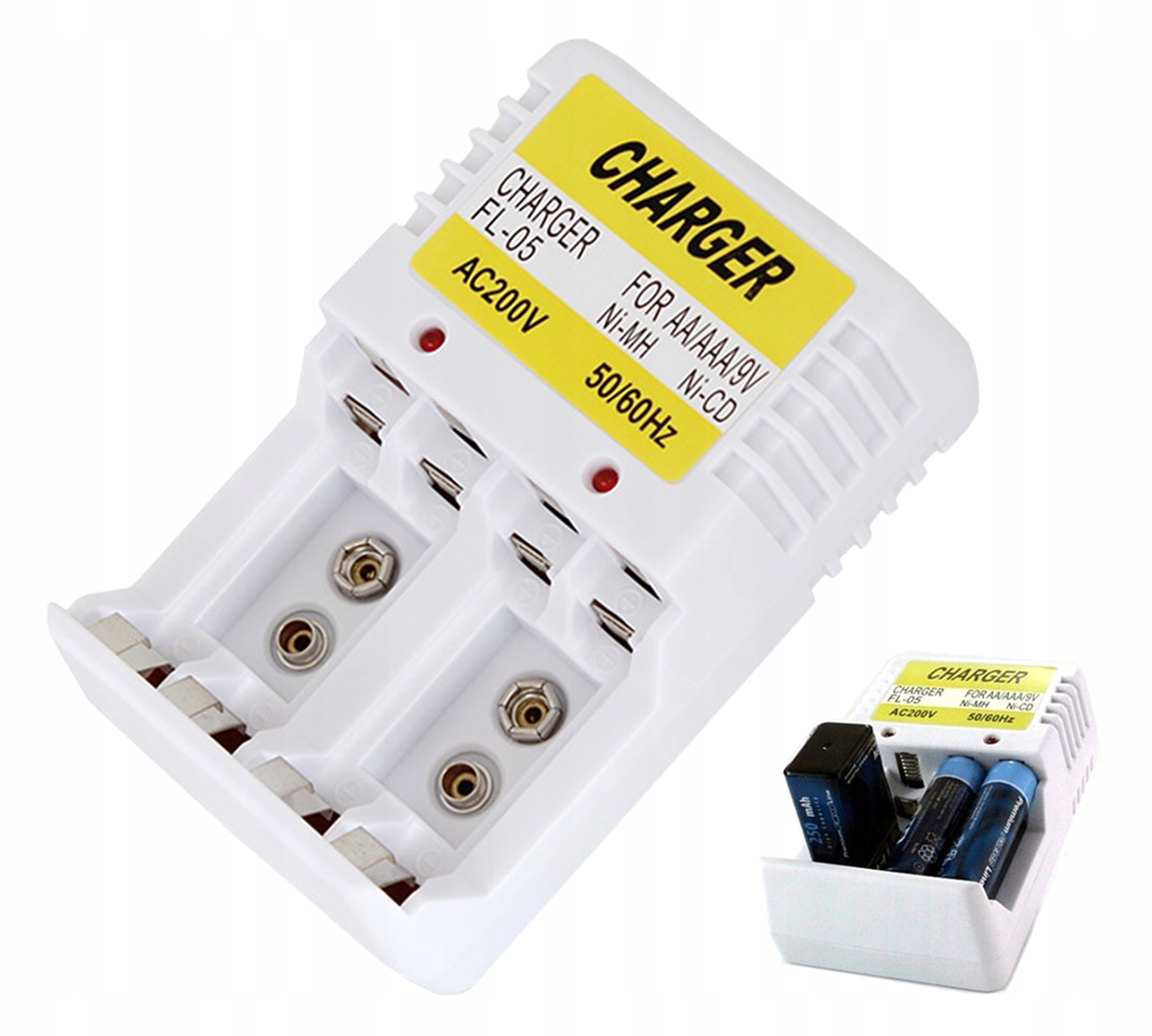 

LC28 Ładowarka Baterii Aku 4X Aa 4X Aaa 6F22 9V