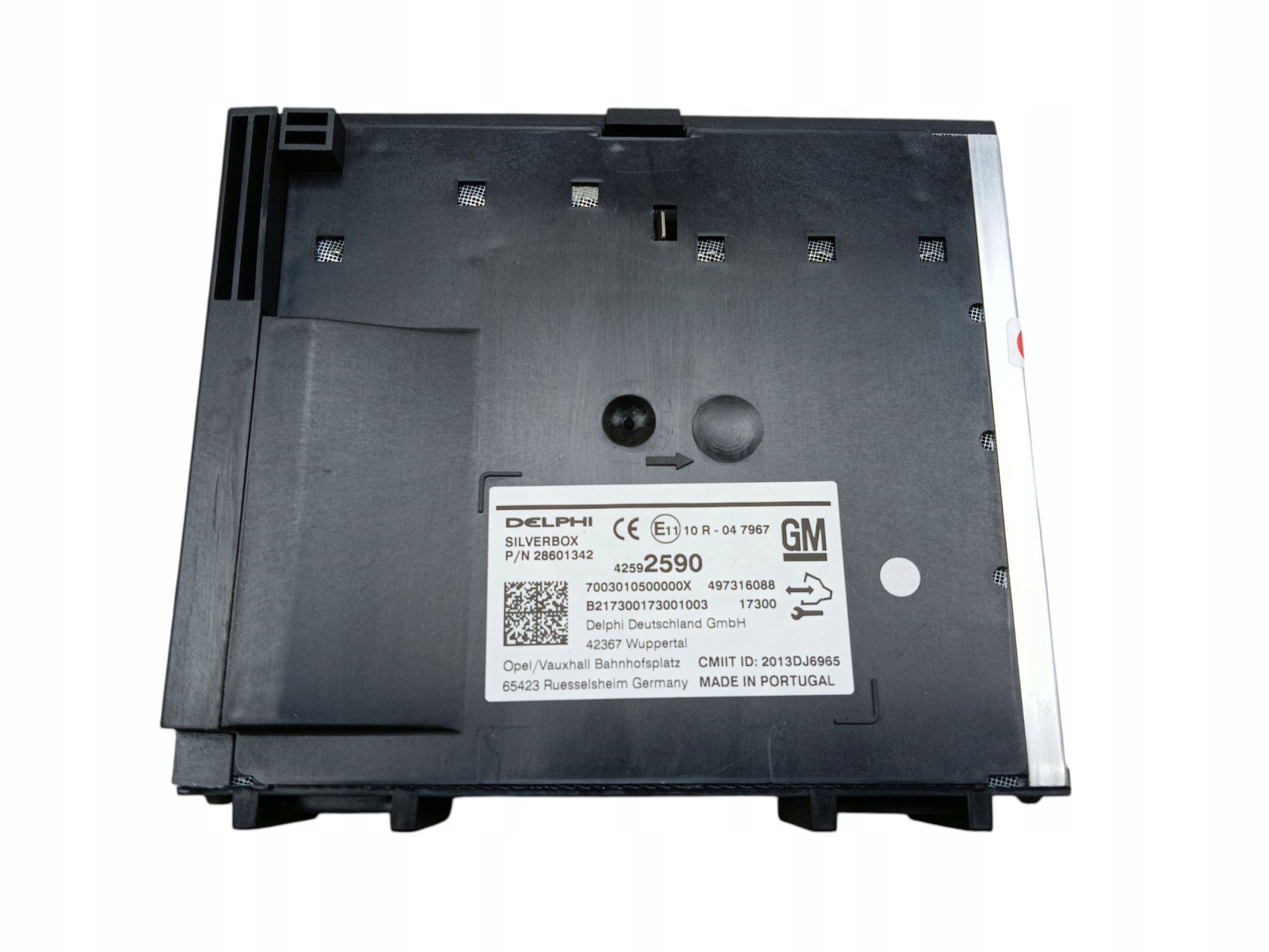 module control unit SILVERBOX RADIA navigation devices NAVI OPEL MOKKA X A 42592590