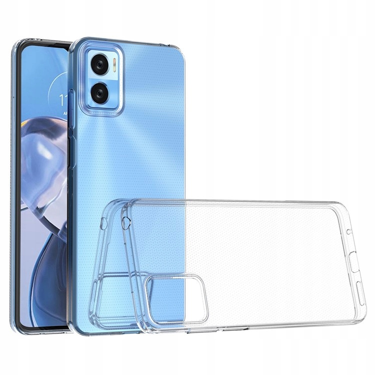 

Etui Do Motorola Moto E22 E22I Gumowe Slim Clear