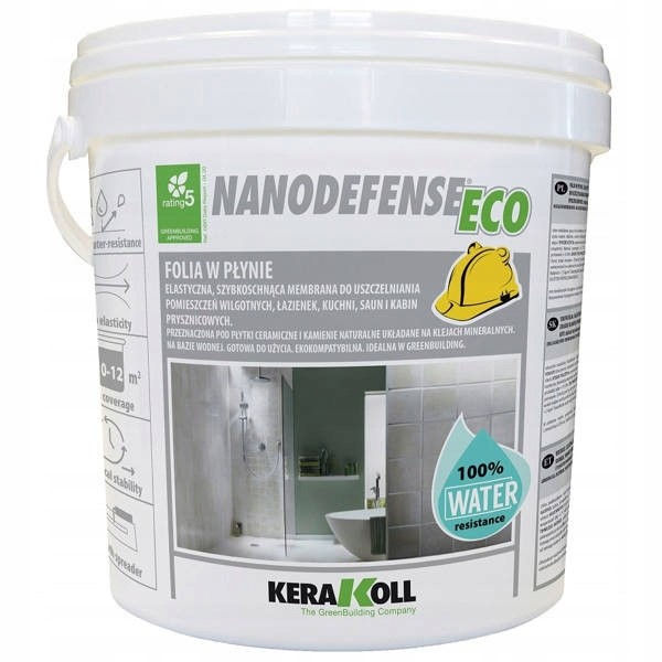 Tekutá Fólia Hydroizolácia Kerakoll Nanodefense 15 Kg