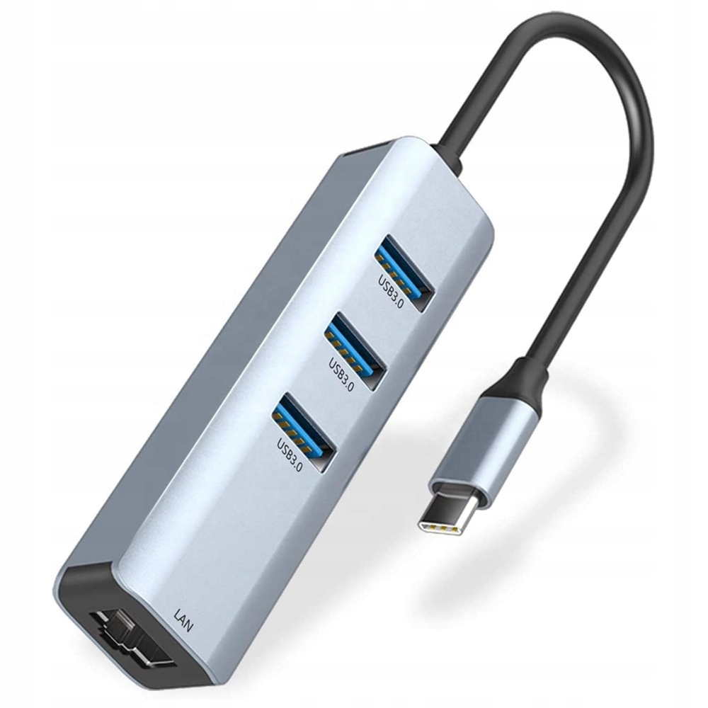 

Hub Adapter Usb-c Lan RJ45 Gigabit 1000 Mbps