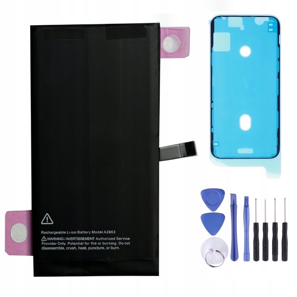 Bateria Fabryczna Bez Błędów Większa Pojemność 3580 Do iPhone 14 Zestaw