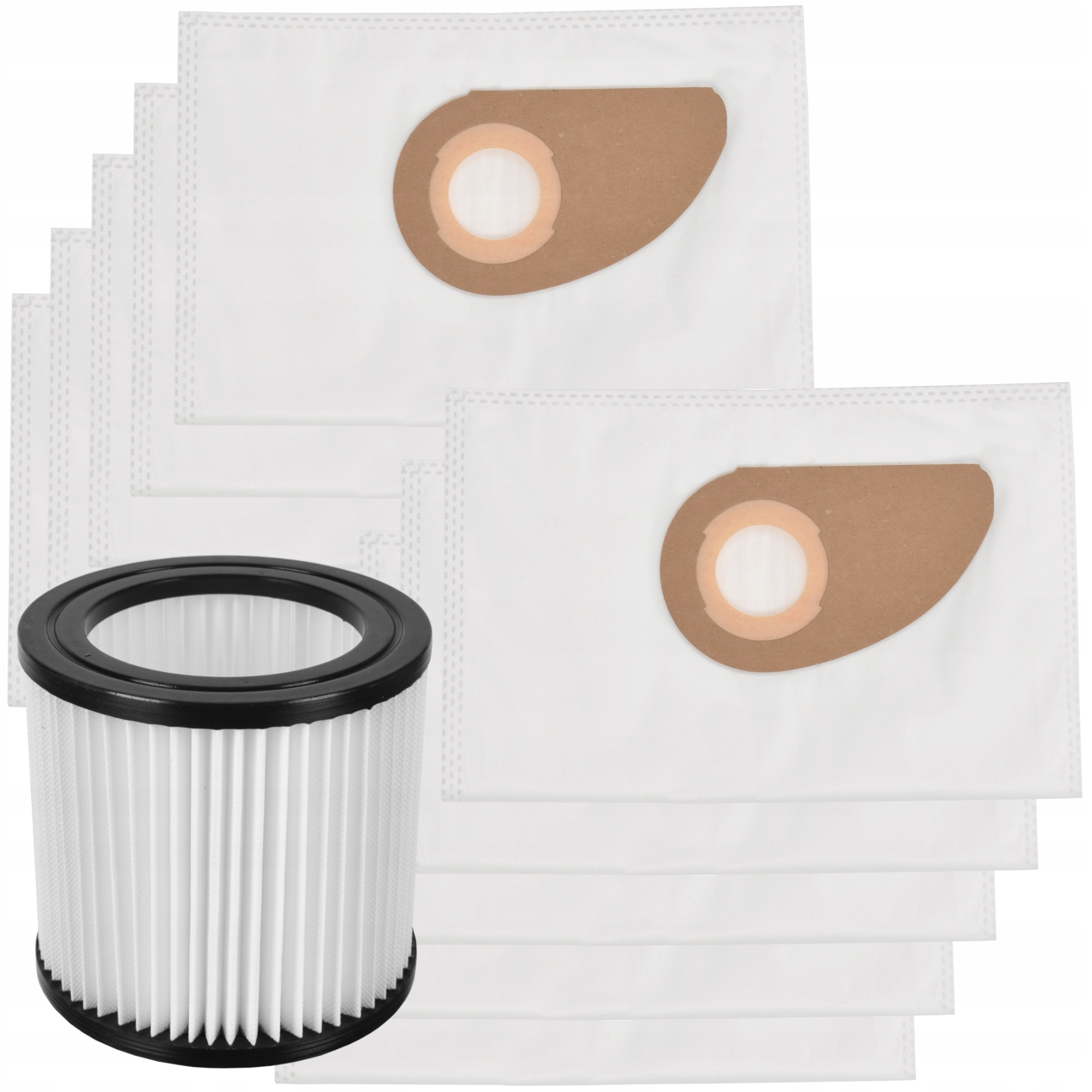 10 x syntetické sáčky Omyvatelný filtr pro vysavač Nilfisk Buddy II 12 18