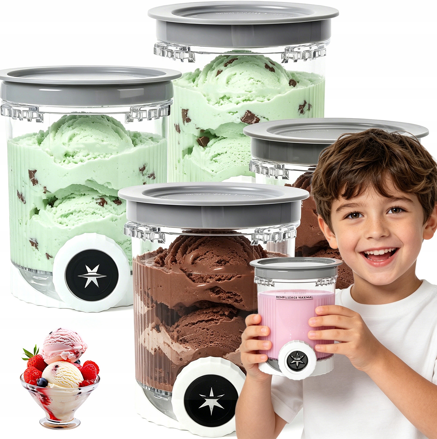 Zásobník Na Zmrzlinu Pro Výrobník Nindžů Swirl NC700 NC701
