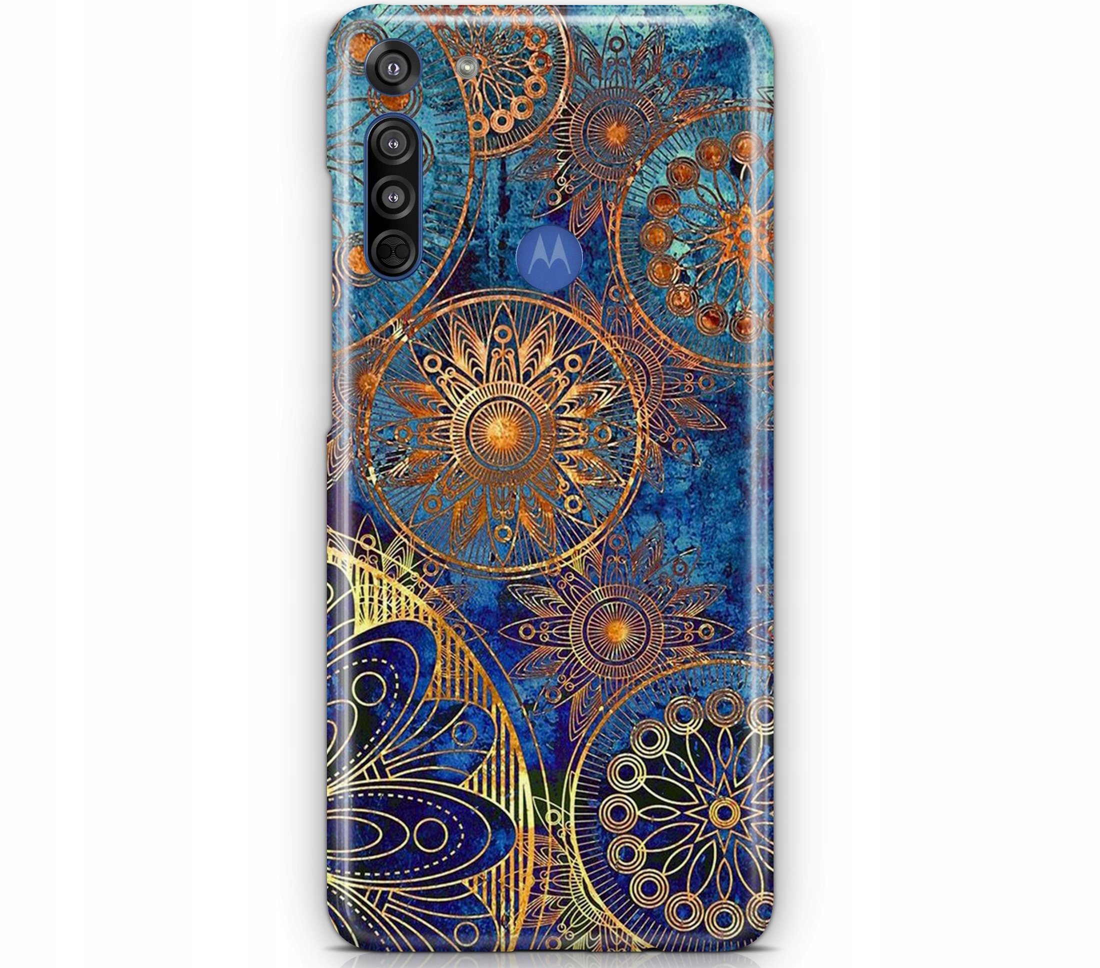 

Etui do Motorola Moto G8 Wzory Case + Szkło