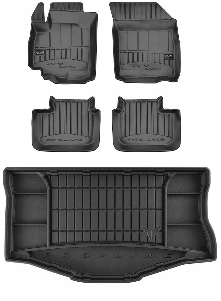 Set 3D gumové rohože pro Suzuki Swift 4 Hb 2005-2010