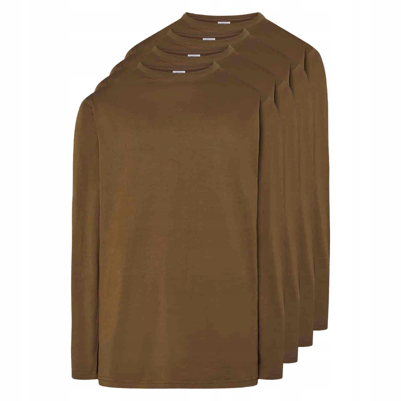 4x Khaki tričko pánské s dlouhým rukávem Longsleeve Tsra 150 Ls Jhk Kh Xs