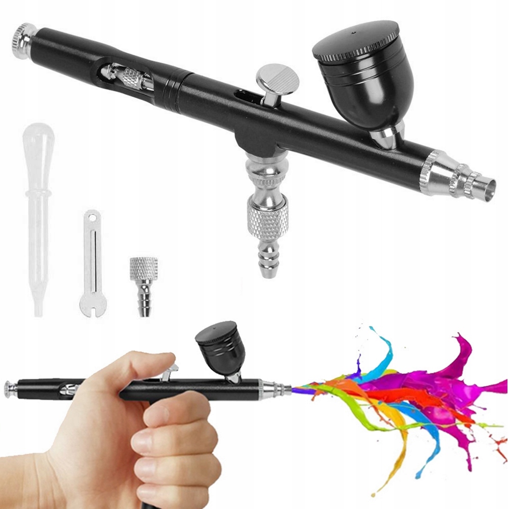 Airbrush Malířská Lakovací Pistole Přesná Modelovací Tryska 0,3 MM