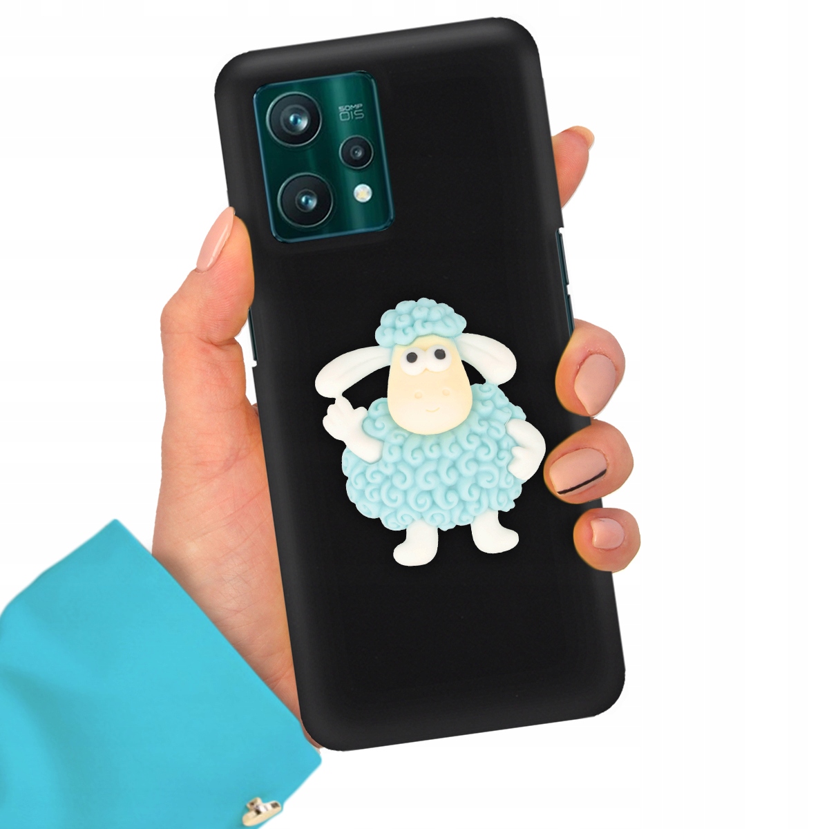 Matné Puzdro Pre Realme 9 Pro Plus Tyrkysový Baránok