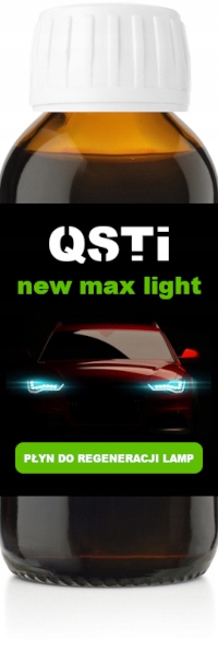 Płyn do regeneracji reflektorów QSTI new max light 100 ml