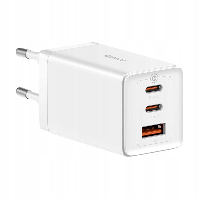 Szybka ładowarka sieciowa Baseus GaN5 Pro CCGP120202 Usb 2x Usb-c 65W
