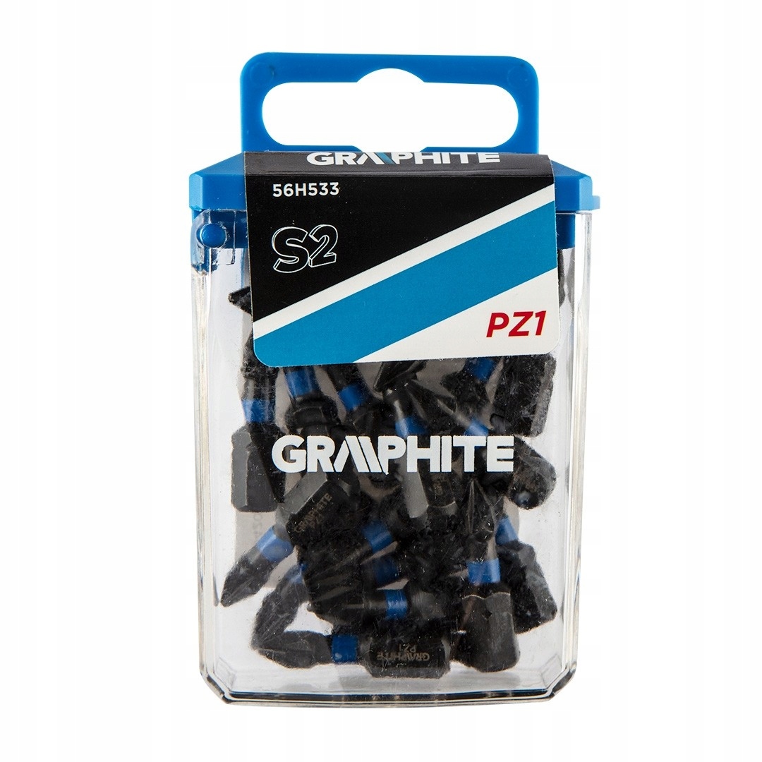 Bity Udarowe PZ1 X 25 MM, 20 Szt Graphite 56H533