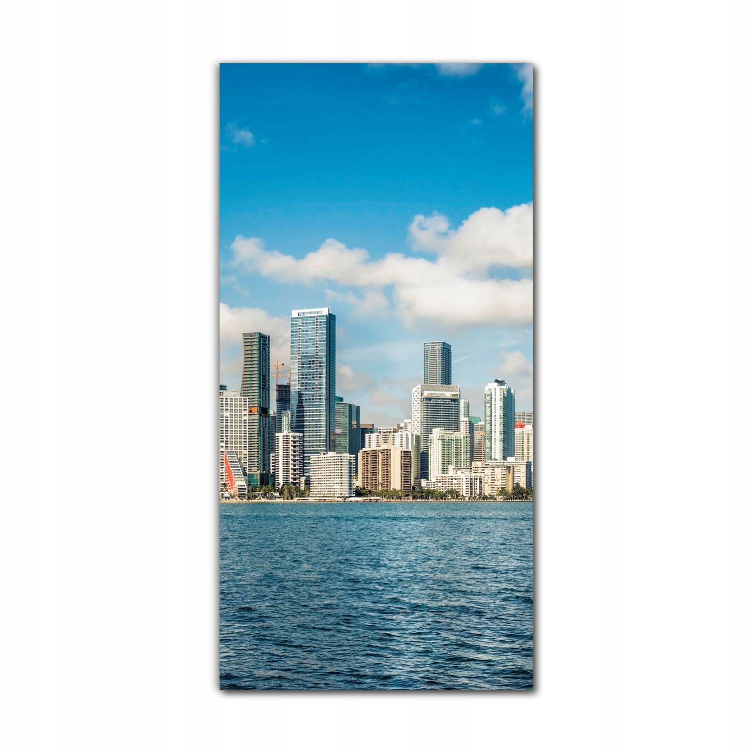 

Foto na szkle do salonu 70x140 Nowoczesne miasto