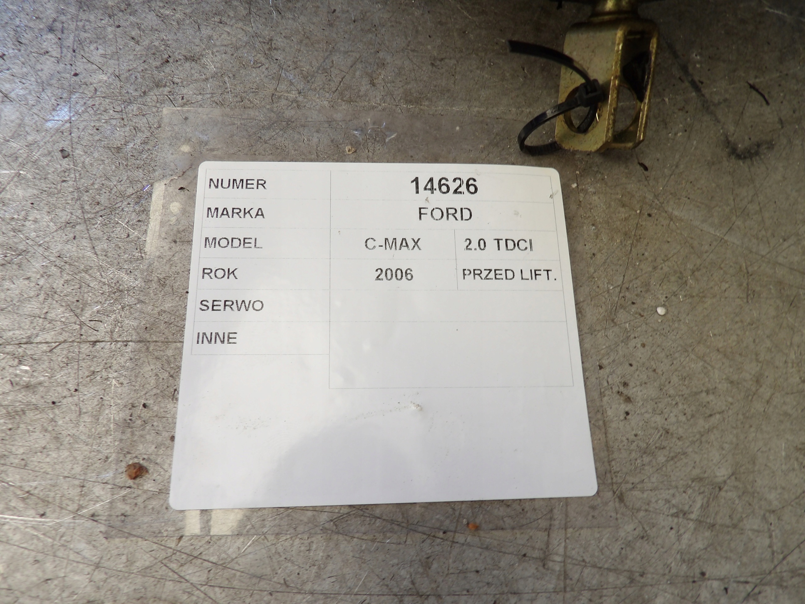 Ford C-max 2,0 TDCI Servo